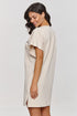 Robe de jour model 209642 Makadamia